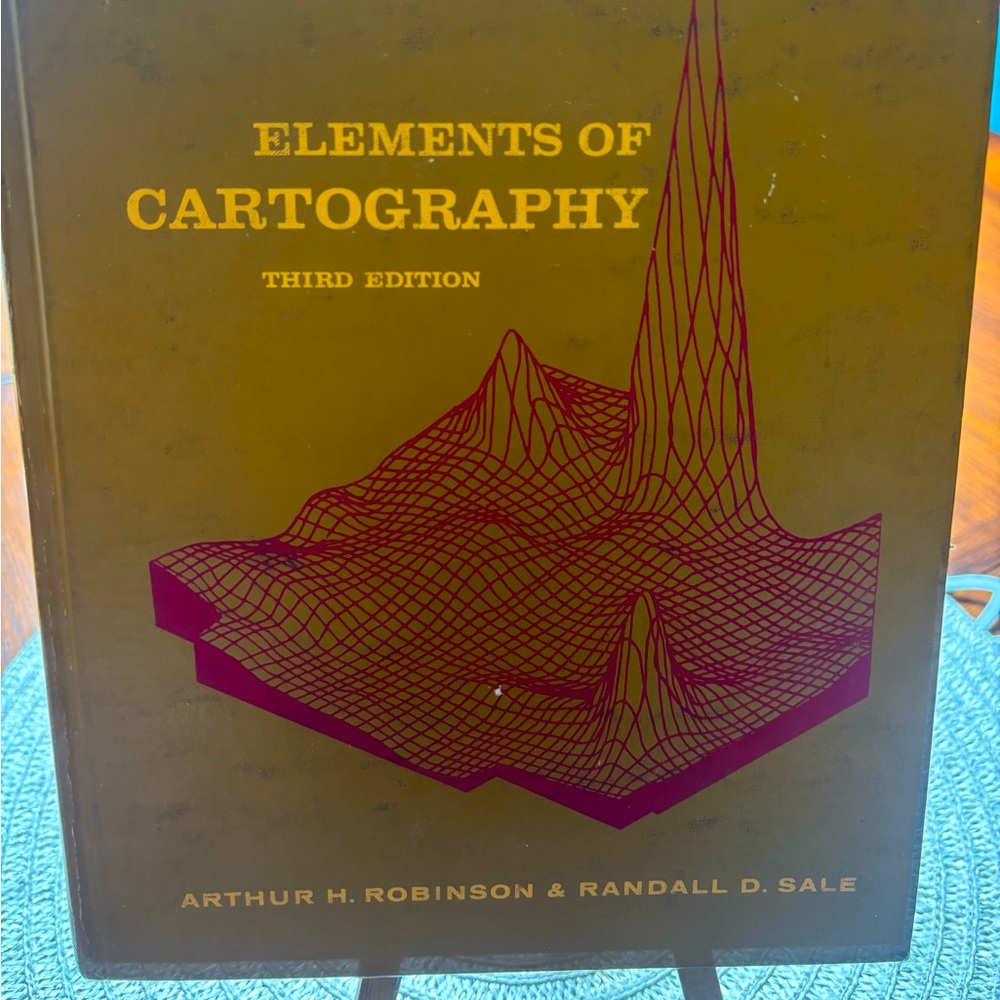Rare ViTG Elements of Cartography Third Edition Book